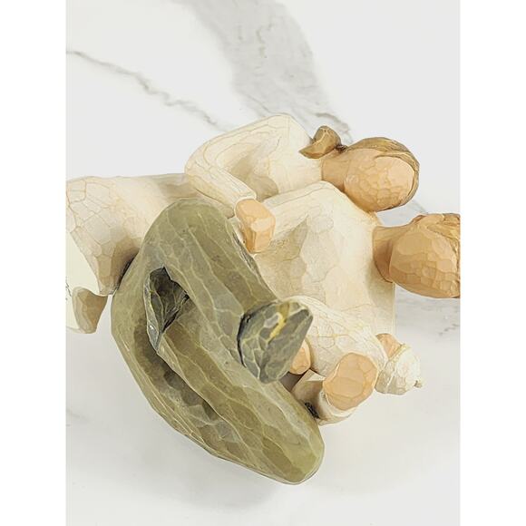 Willow Tree New Life Family Figurine 2000 Demdaco Nursery Decor 5" Resin Vtg - Picture 12 of 15